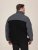 D555 Daly Quarter Zip Fleece Sweatshirt Negro/Gris - Sudaderas - Sudaderas 2XL-12XL