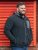 D555 Daly Quarter Zip Fleece Sweatshirt Negro/Gris - Sudaderas - Sudaderas 2XL-12XL