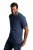 JP1880 702415 Camiseta de cuello de pico Azul medio jaspeado - Camisetas - Camisetas - 2XL-14XL