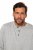 JP1880 702555 Camiseta Henley de manga larga Gris jaspeado - Camisetas - Camisetas - 2XL-14XL