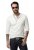 JP1880 702555 Camiseta Henley de manga larga Blanco - Camisetas - Camisetas - 2XL-14XL
