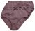 Ulla Popken 710201 Bragas pack de 5 Marrón - Bragas - 