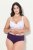 Ulla Popken 710201 Bragas pack de 5 Berenjena - Bragas - 