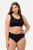 Ulla Popken 711214 Bragas pack de 2 Negro - Bragas - 