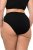 Ulla Popken 711214 Bragas pack de 2 Negro - Bragas - 
