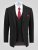 D555 Ted Chaqueta de traje Negro - Trajes - Trajes 2XL-8XL