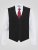 D555 Ted Chaleco de traje Negro - Trajes - Trajes 2XL-8XL
