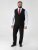 D555 Ted Chaleco de traje Negro - Trajes - Trajes 2XL-8XL