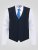 D555 Ted Chaleco de traje Azul marino - Trajes - Trajes 2XL-8XL