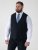 D555 Ted Chaleco de traje Azul marino - Trajes - Trajes 2XL-8XL