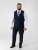 D555 Ted Chaleco de traje Azul marino - Trajes - Trajes 2XL-8XL