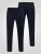 D555 Ted 4 Way Stretch Tailored Trouser Azul marino - Trajes - Trajes 2XL-8XL