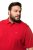 JP1880 712617 Polo con corte para barriga Rojo chile - Polos - Polos 2XL-8XL
