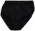 Ulla Popken 712882 Bragas pack de 2 Negro - Bragas - 