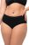 Ulla Popken 712882 Bragas pack de 2 Negro - Bragas - 