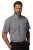 JP1880 722860 Camisa de cuadros vichy de manga corta Negro - Camisas - Camisas 2XL-10XL
