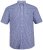 JP1880 722860 Camisa de cuadros vichy de manga corta Azul claro - Camisas - Camisas 2XL-10XL