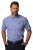 JP1880 722860 Camisa de cuadros vichy de manga corta Azul claro - Camisas - Camisas 2XL-10XL
