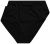 Ulla Popken 723498 Bragas pack de 2 Negro - Bragas - 