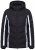Ulla Popken 725348 Chaqueta de esquí acolchada Negro - Ropa de esquí - 