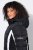 Ulla Popken 725348 Chaqueta de esquí acolchada Negro - Ropa de esquí - 