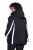 Ulla Popken 725348 Chaqueta de esquí acolchada Negro - Ropa de esquí - 