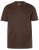 JP1880 Henley Basic T-Shirt with Buttons Brown - Camisetas - Camisetas - 2XL-14XL