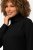 Ulla Popken 751623 Camiseta de esquí de secado rápido Negro - Ropa de esquí - 