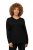 Ulla Popken 751623 Camiseta de esquí de secado rápido Negro - Ropa de esquí - 
