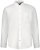 JP1880 790394 Camisa de lino mixto de manga larga con cuello mao Blanco TALL - TALL camisas - Camisas TALL para hombre alto