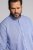 JP1880 790394 Camisa de lino mixto de manga larga con cuello mao Azul grisáceo TALL - TALL camisas - Camisas TALL para hombre alto