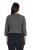 Ulla Popken 794514 Bolero de punto con lazada Antracita - Boleros - 