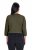 Ulla Popken 794514 Bolero de punto con lazada Verde oscuro - Boleros - 