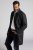 JP1880 795116 Abrigo repelente al agua de lana mixta Antracita TALL - TALL chaquetas - Chaquetas TALL para hombre alto