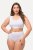 Ulla Popken 795269 Bragas de talle alto pack de 3 Blanco - Bragas - 
