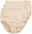 Ulla Popken 795269 Bragas de talle alto pack de 3 Blanco roto - Bragas - 