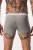 JP1880 Boxershorts Flexnamic OEKO-TEX Mid 2-Pack Grey/Off-White - Ropa interior - Ropa interior 2XL-8XL
