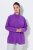 Ulla Popken 796970 Chaqueta polar ligera Morado oscuro - Ropa de lana - 