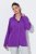 Ulla Popken 796970 Chaqueta polar ligera Morado oscuro - Ropa de lana - 