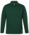 JP1880 Polo Shirt Long Sleeve Pique Dark Green - Polos - Polos 2XL-8XL