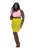 Ulla Popken 799278 Pantalón corto antirrozaduras Verde claro - Culotes antirozaduras - 