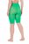 Ulla Popken 799278 Pantalón corto antirrozaduras 80 den Verde - Culotes antirozaduras - 