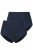 Ulla Popken 800279 Bragas de rayas pack de 2 Azul marino - Bragas - 