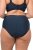 Ulla Popken 800279 Bragas de rayas pack de 2 Azul marino - Bragas - 