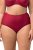 Ulla Popken 800279 Bragas de rayas pack de 2 Burdeos - Bragas - 