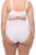 Ulla Popken 800498 Braga moldeadora de talle alto Blanco - Ropa moldeadora - 