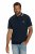 JP1880 802789 Polo con cuello de contraste blanco Azul marino - Polos - Polos 2XL-8XL