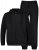 JP1880 802934 Conjunto de chándal con sudadera con capucha y pantalón Negro - Chándales - Chándales Tallas Grandes Hombre