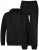 JP1880 802934 Conjunto de chándal con sudadera con capucha y pantalón Negro TALL - TALL chándales - 