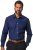 JP1880 804890 Camisa de vestir sin plancha manga larga Azul marino TALL - TALL camisas - Camisas TALL para hombre alto